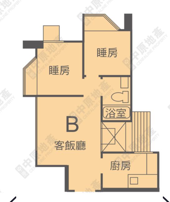 地鐵旁金禧花園2房1廳 - 28NTS – 香港北部都會區