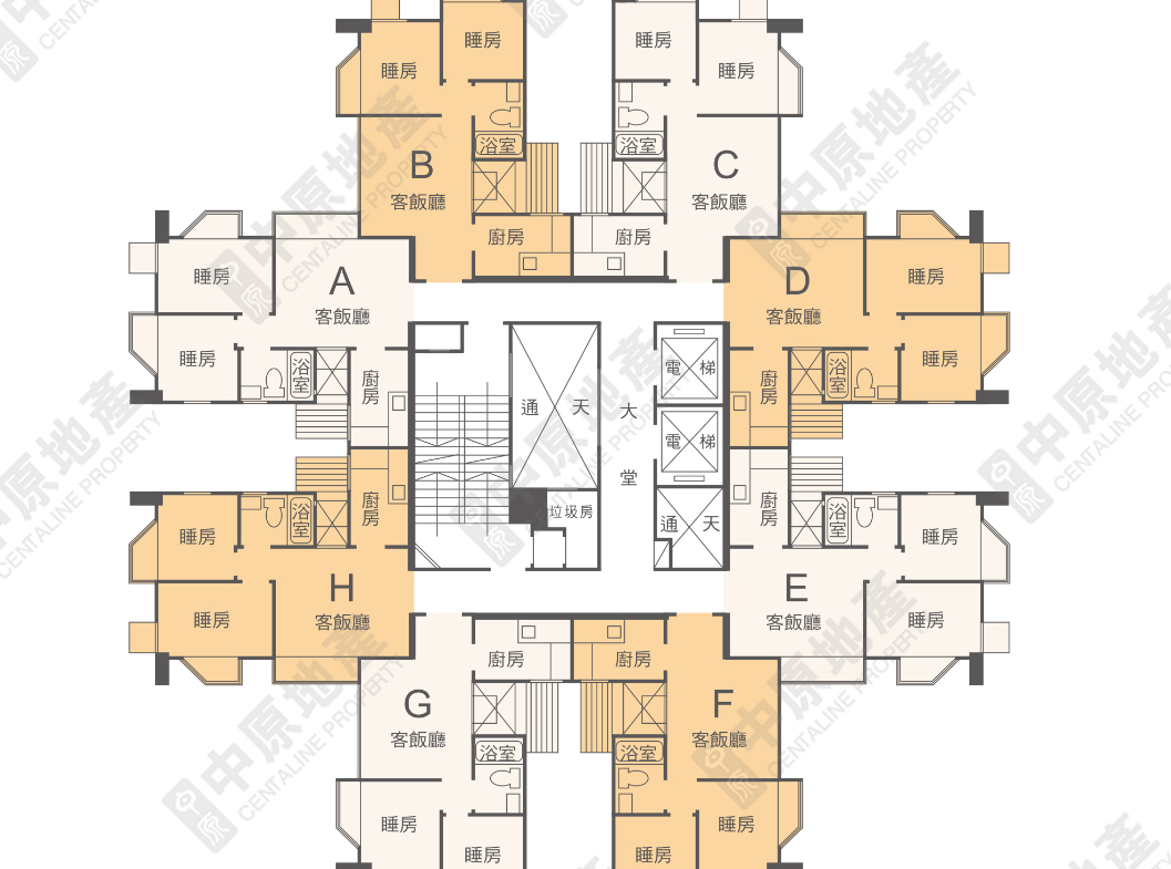 地鐵旁金禧花園2房1廳 - 28NTS – 香港北部都會區