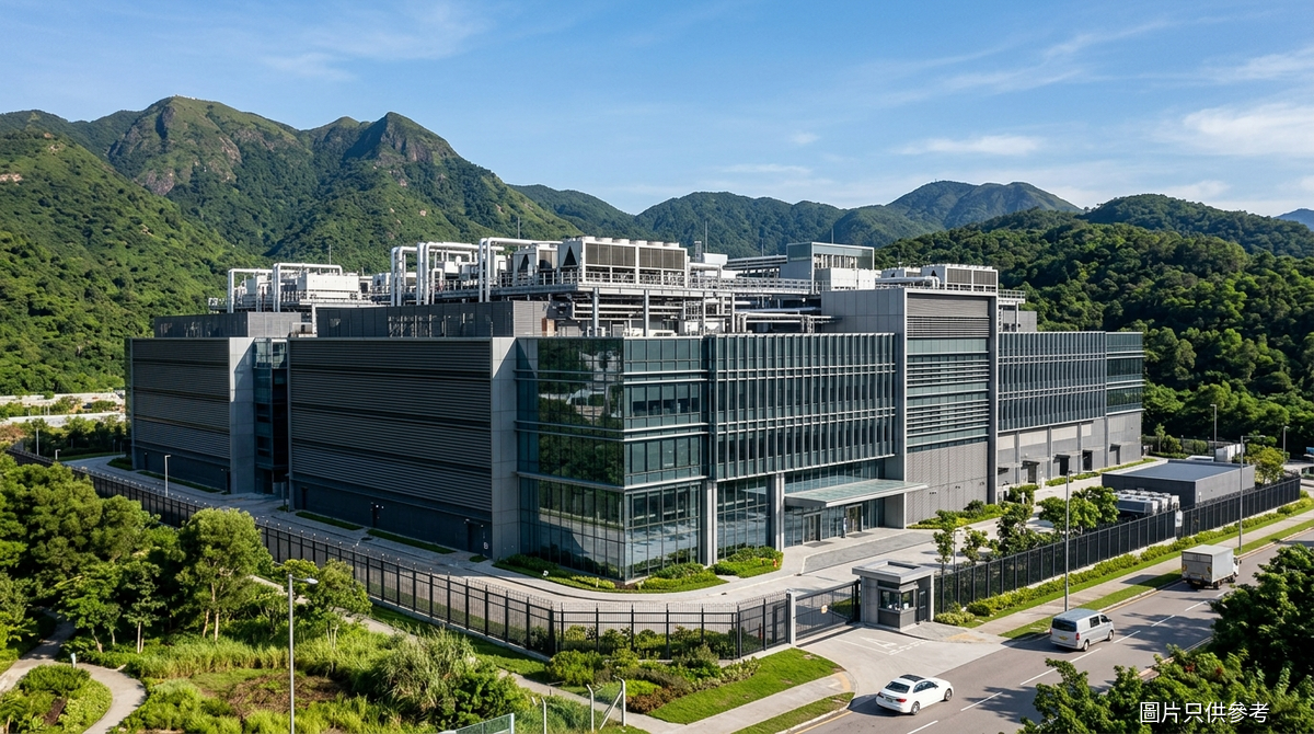 沙嶺數據園區高端數據中心建築外觀概念圖