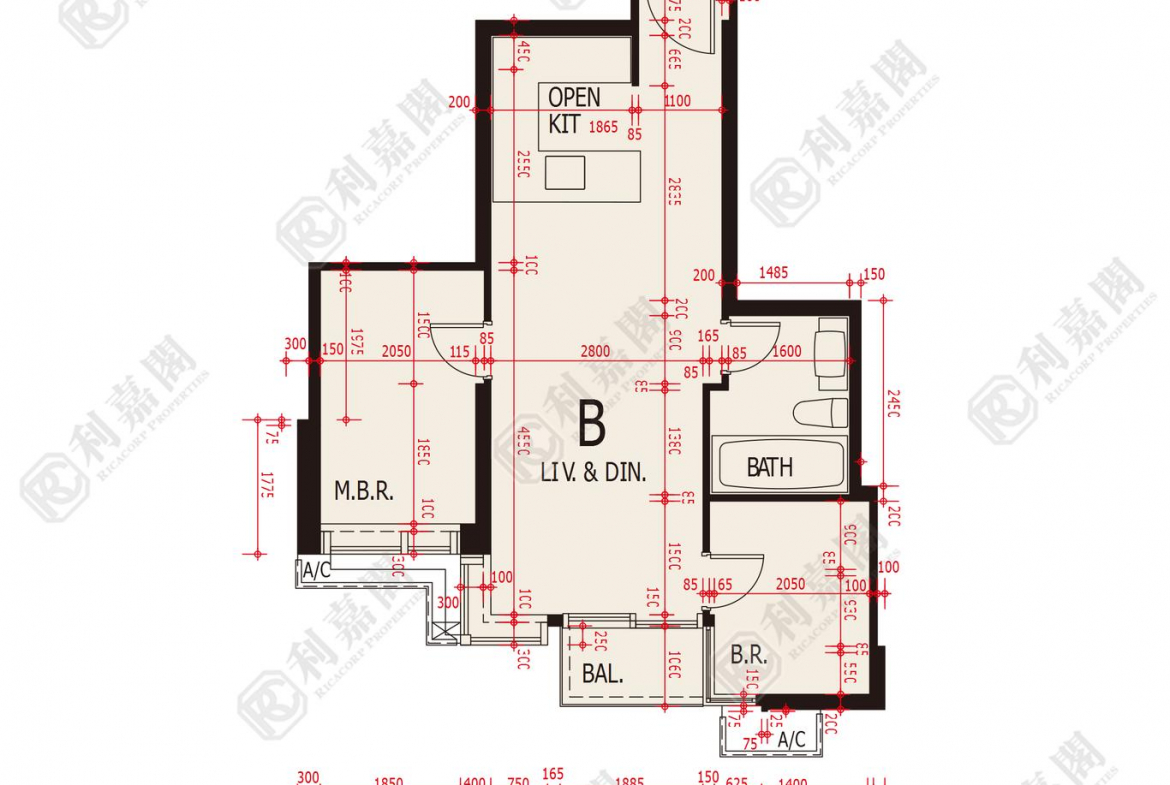 海之戀 3期A 海之戀．愛炫美 3B座 - 28NTS – 香港北部都會區
