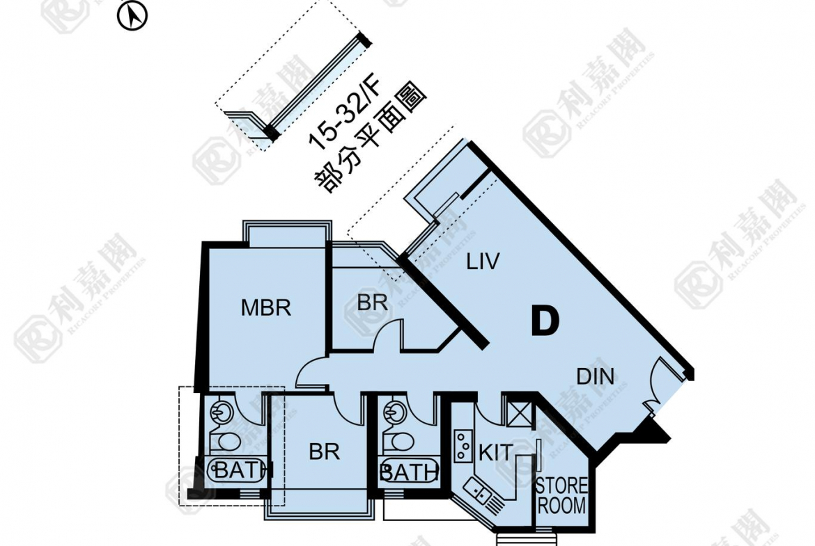 藍天海岸 1期 5座 - 28NTS – 香港北部都會區