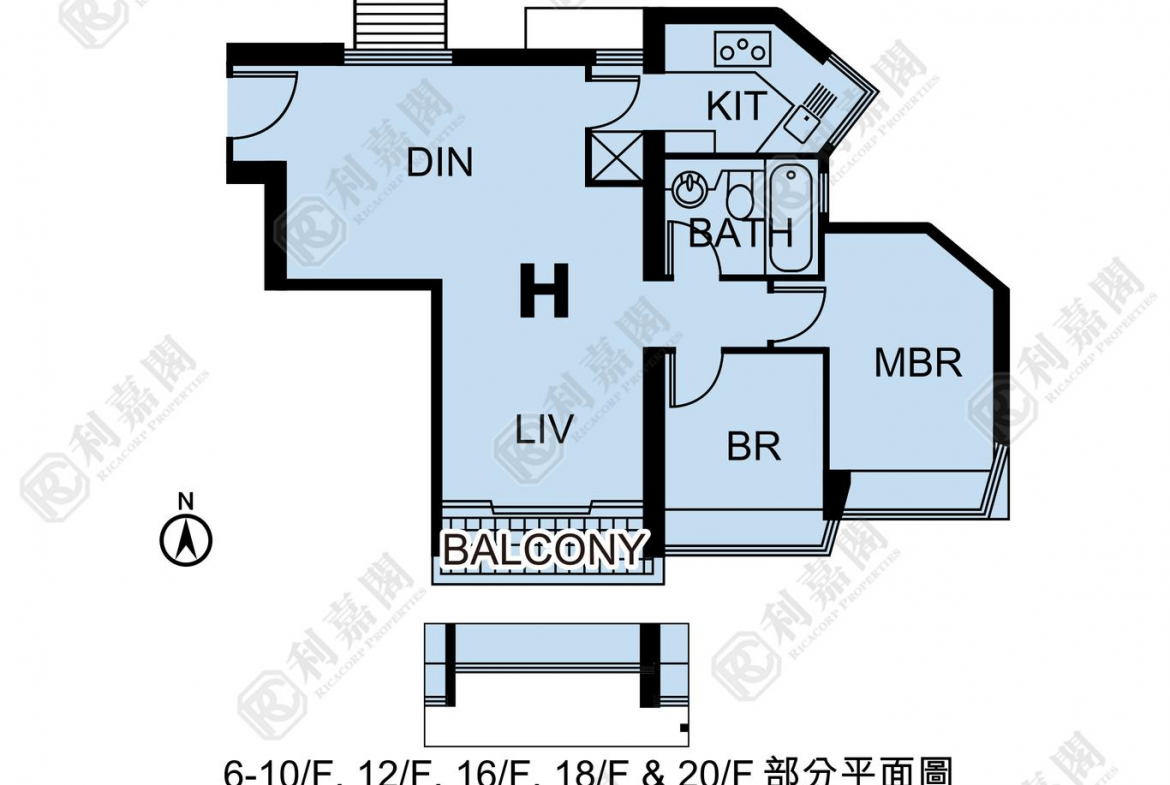 藍天海岸 1期 2座 - 28NTS – 香港北部都會區