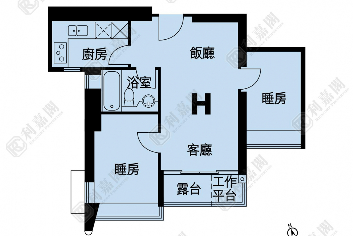 藍天海岸 3期 影岸‧紅 B座 (8座) - 28NTS – 香港北部都會區