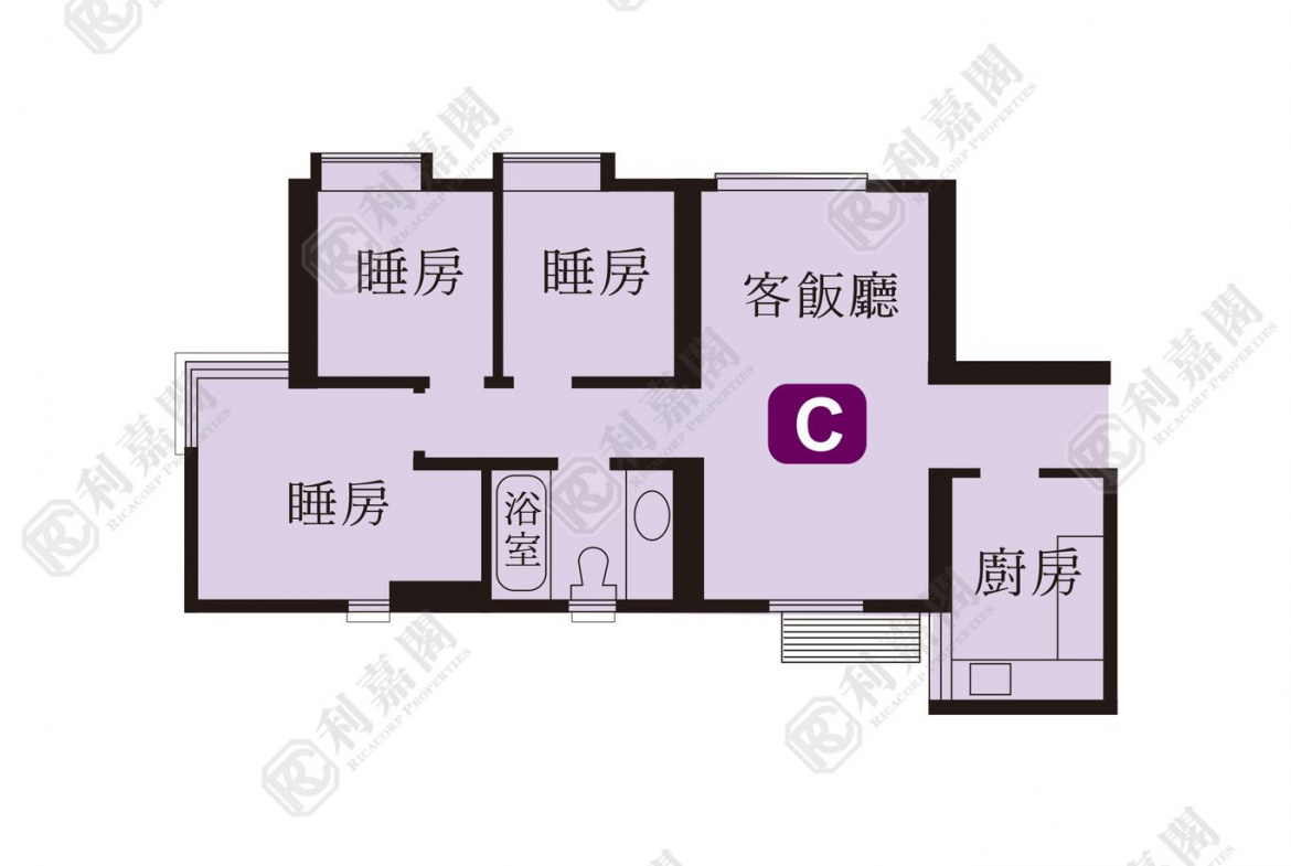 麗城花園 2期 1座 - 28NTS – 香港北部都會區