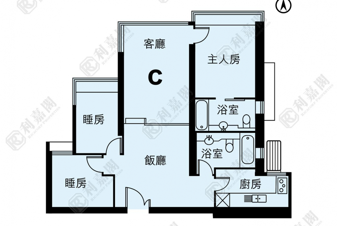 藍天海岸 1期 2座 - 28NTS – 香港北部都會區