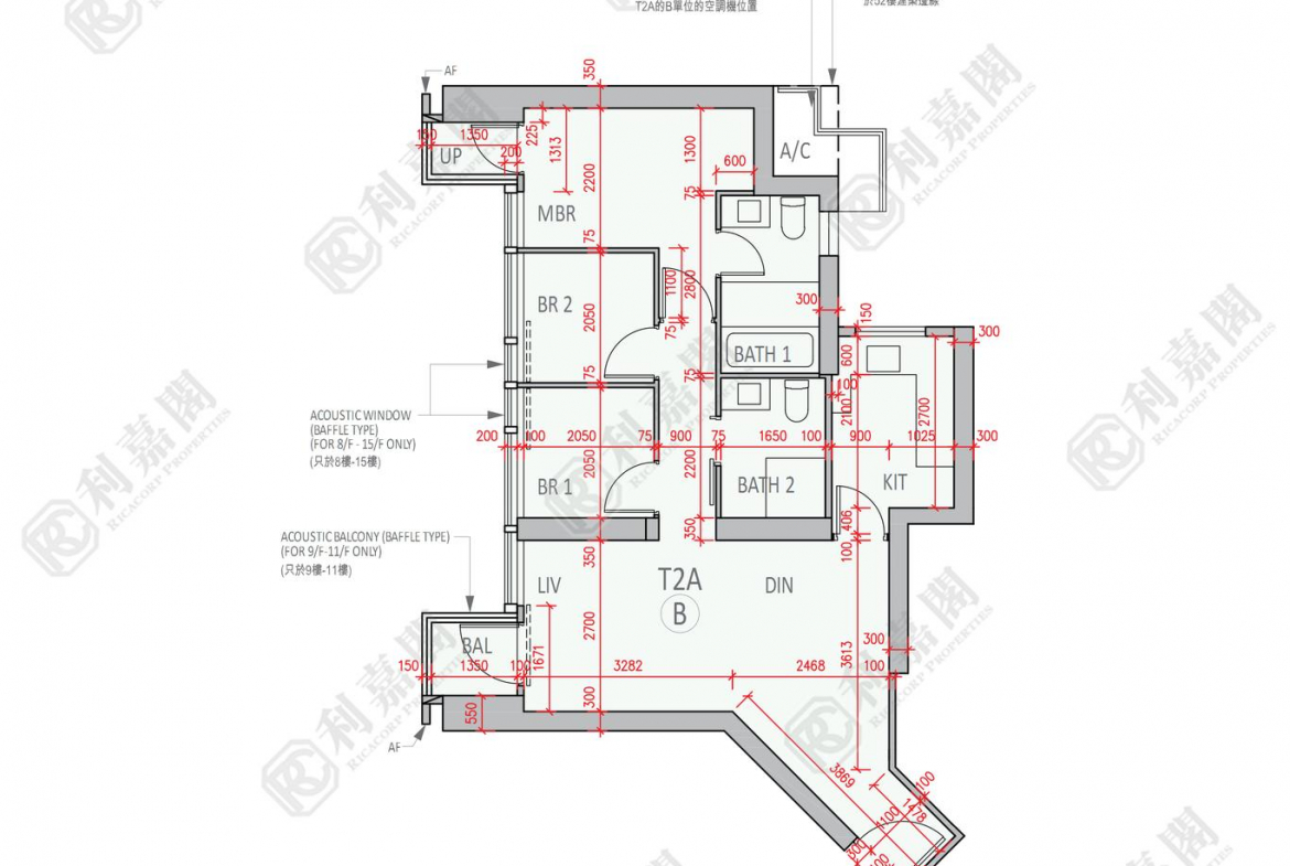 柏傲莊 1期 2座 (2A) - 28NTS – 香港北部都會區