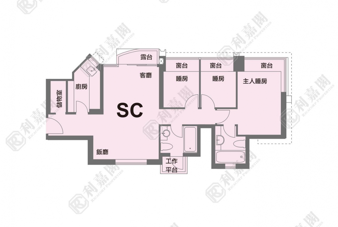 名城 2期 盛薈 3座 - 28NTS – 香港北部都會區