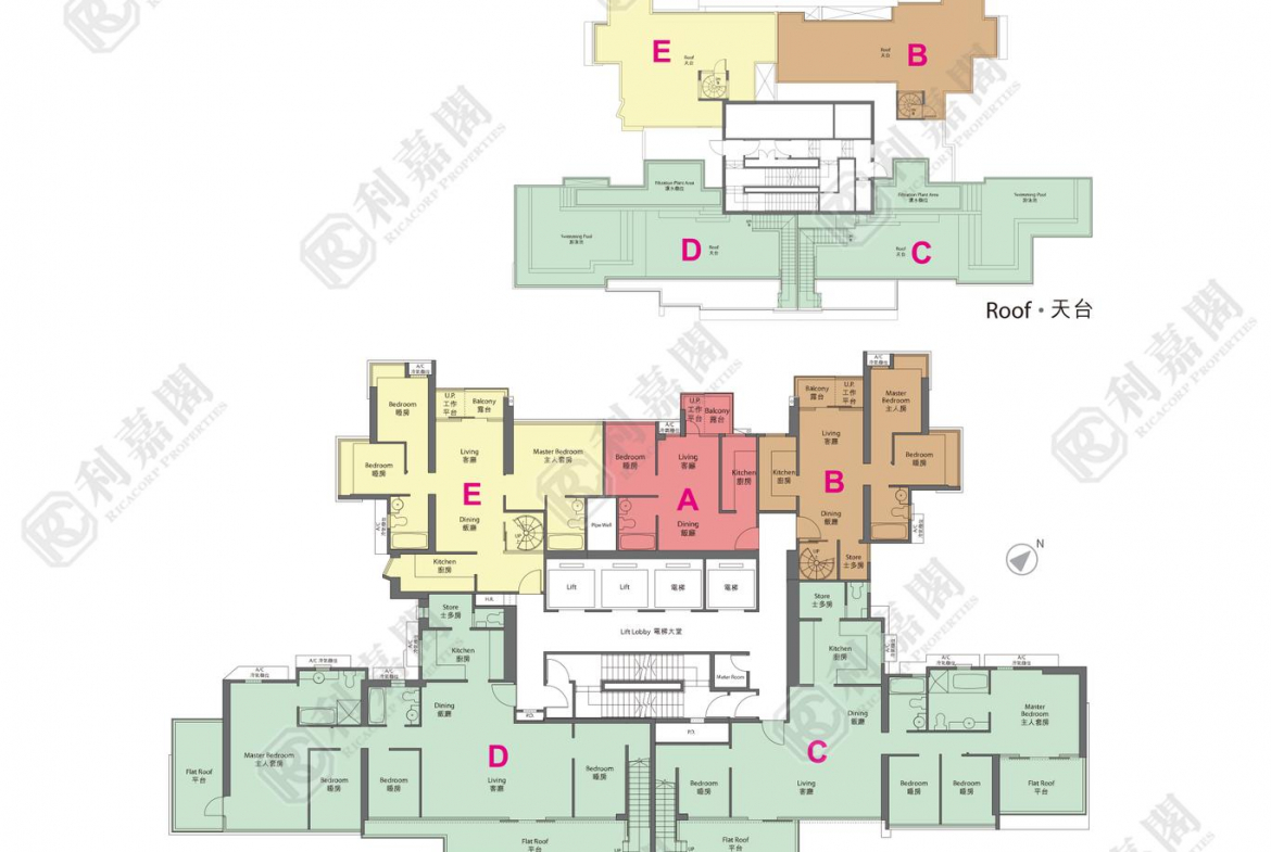YOHO TOWN 2期 YOHO MIDTOWN 8座 - 28NTS – 香港北部都會區