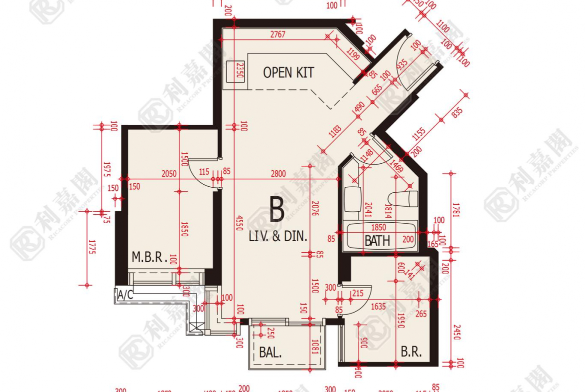 海之戀 3期A 海之戀．愛炫美 3C座 - 28NTS – 香港北部都會區