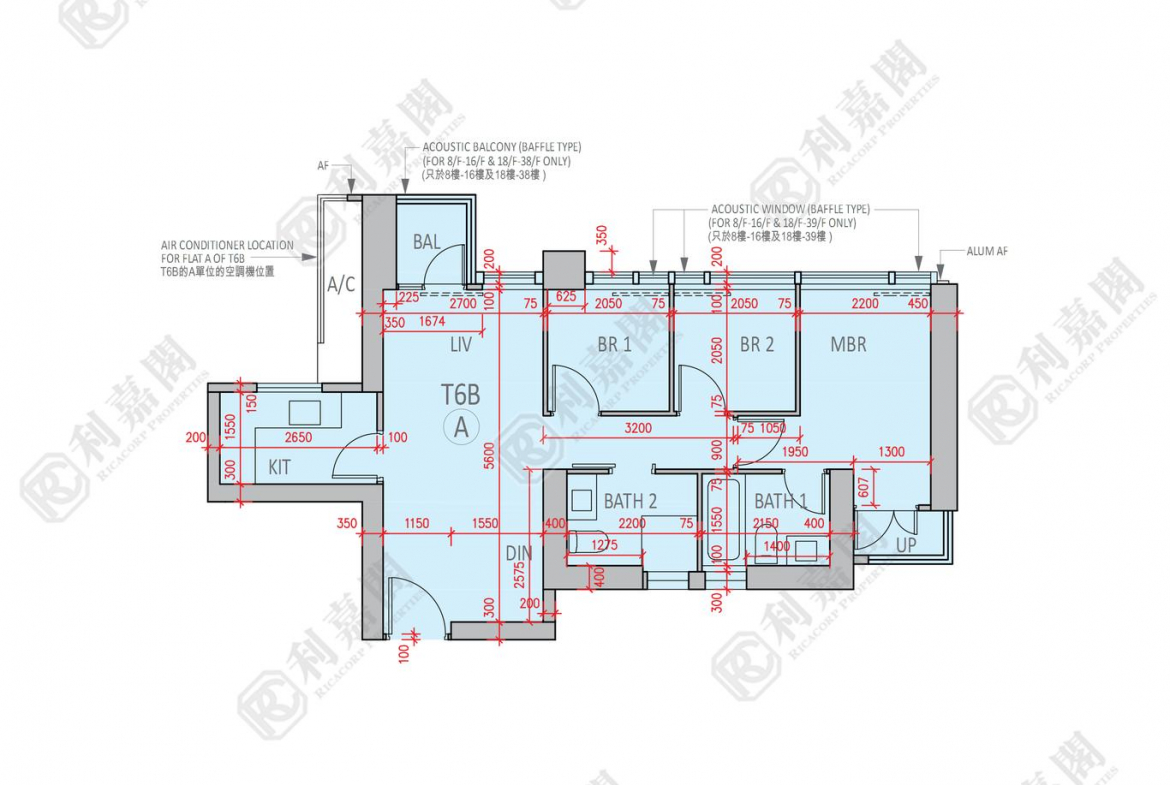 柏傲莊 2期 6座 (6B) - 28NTS – 香港北部都會區