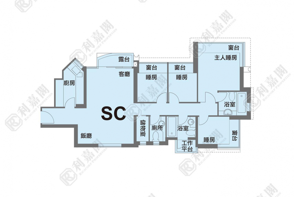 名城 1期 3座 - 28NTS – 香港北部都會區