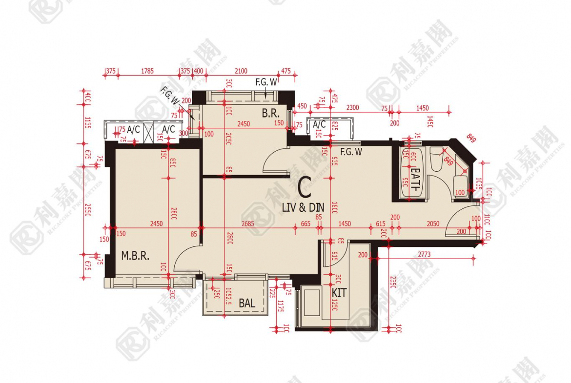 海之戀 3期A 海之戀．愛炫美 2B座 - 28NTS – 香港北部都會區