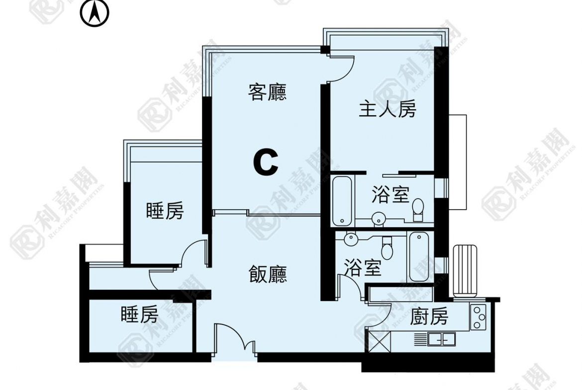 藍天海岸 1期 1座 - 28NTS – 香港北部都會區