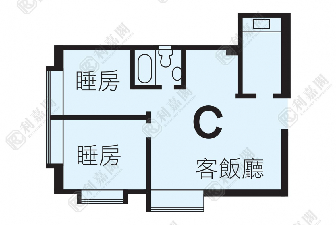 好運中心 柏林閣 (C2座) - 28NTS – 香港北部都會區