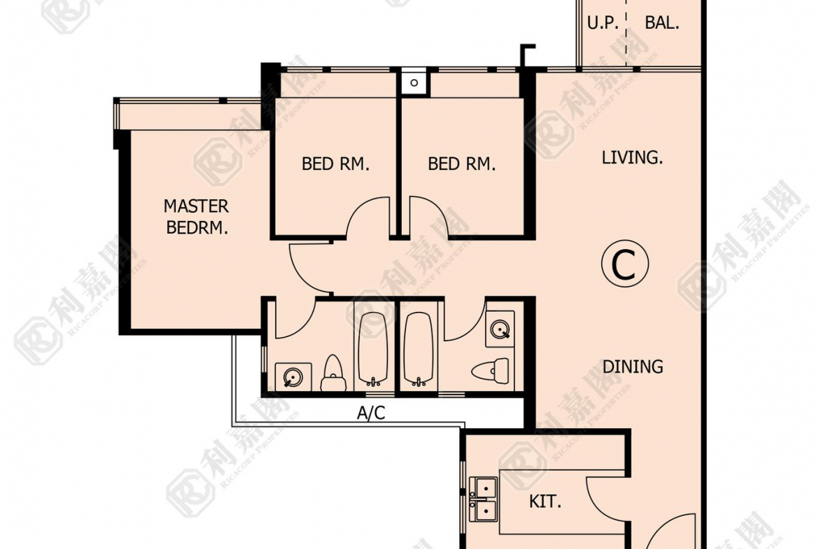 晉名峰 C座 - 28NTS – 香港北部都會區