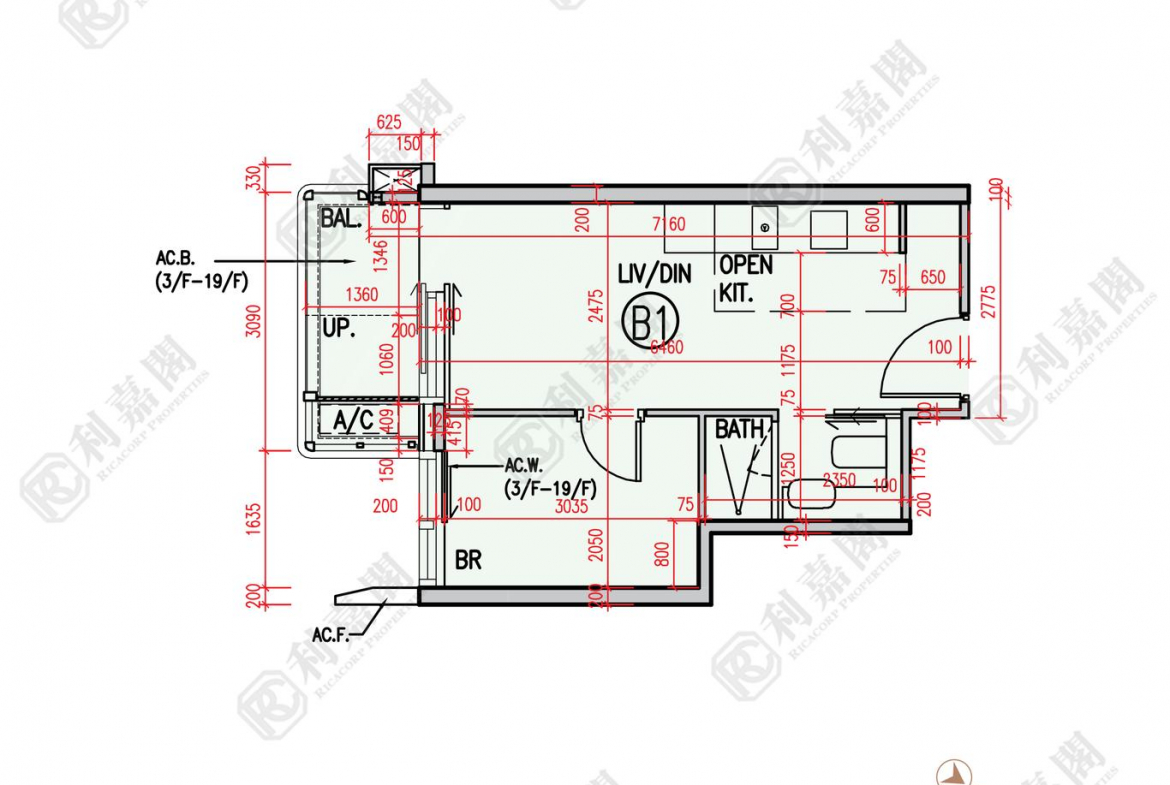 柏瓏 1A期 柏瓏 I 5座 - 28NTS – 香港北部都會區