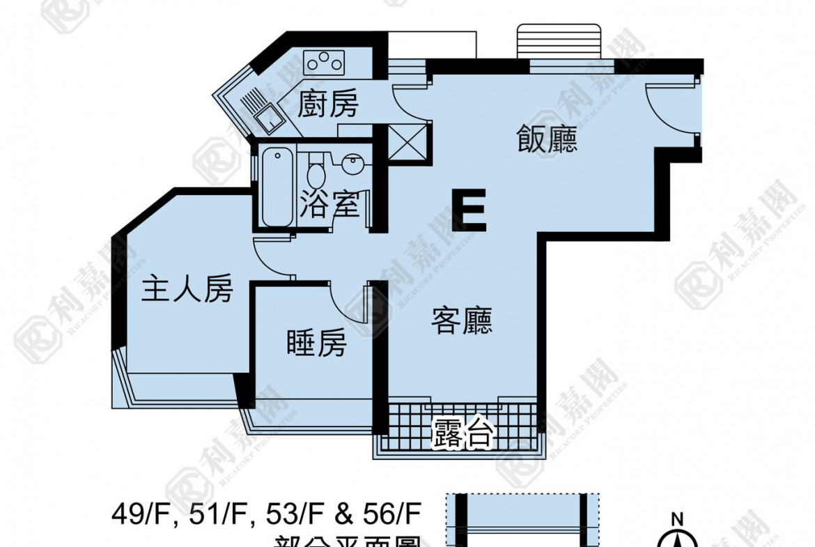 藍天海岸 1期 1座 - 28NTS – 香港北部都會區