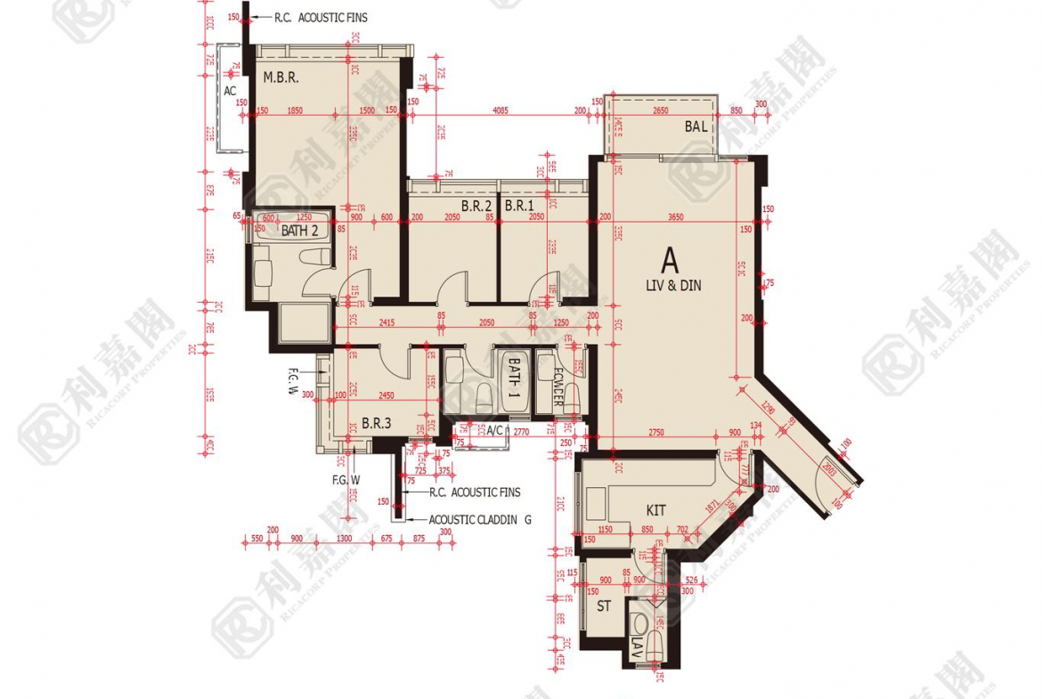 海之戀 3期A 海之戀．愛炫美 1座 - 28NTS – 香港北部都會區