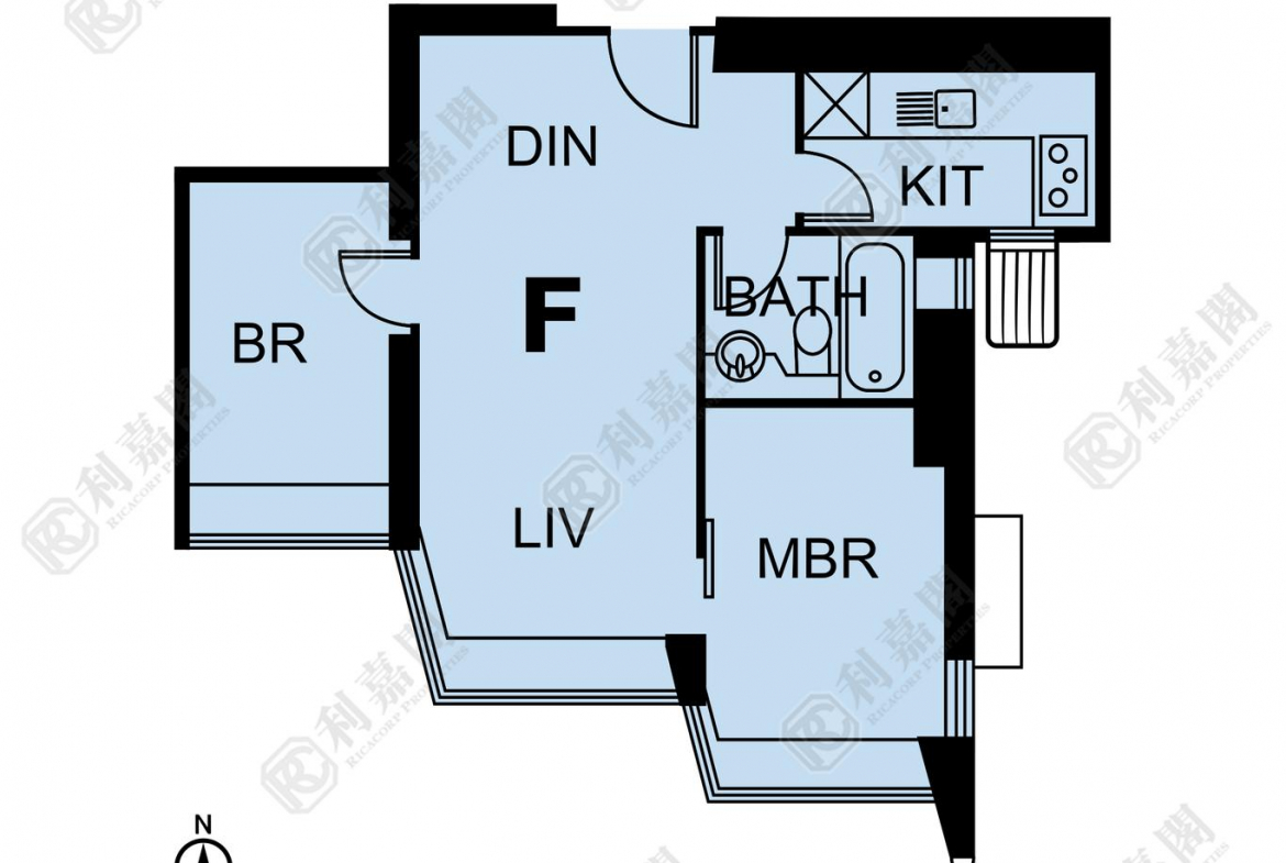 藍天海岸 1期 2座 - 28NTS – 香港北部都會區