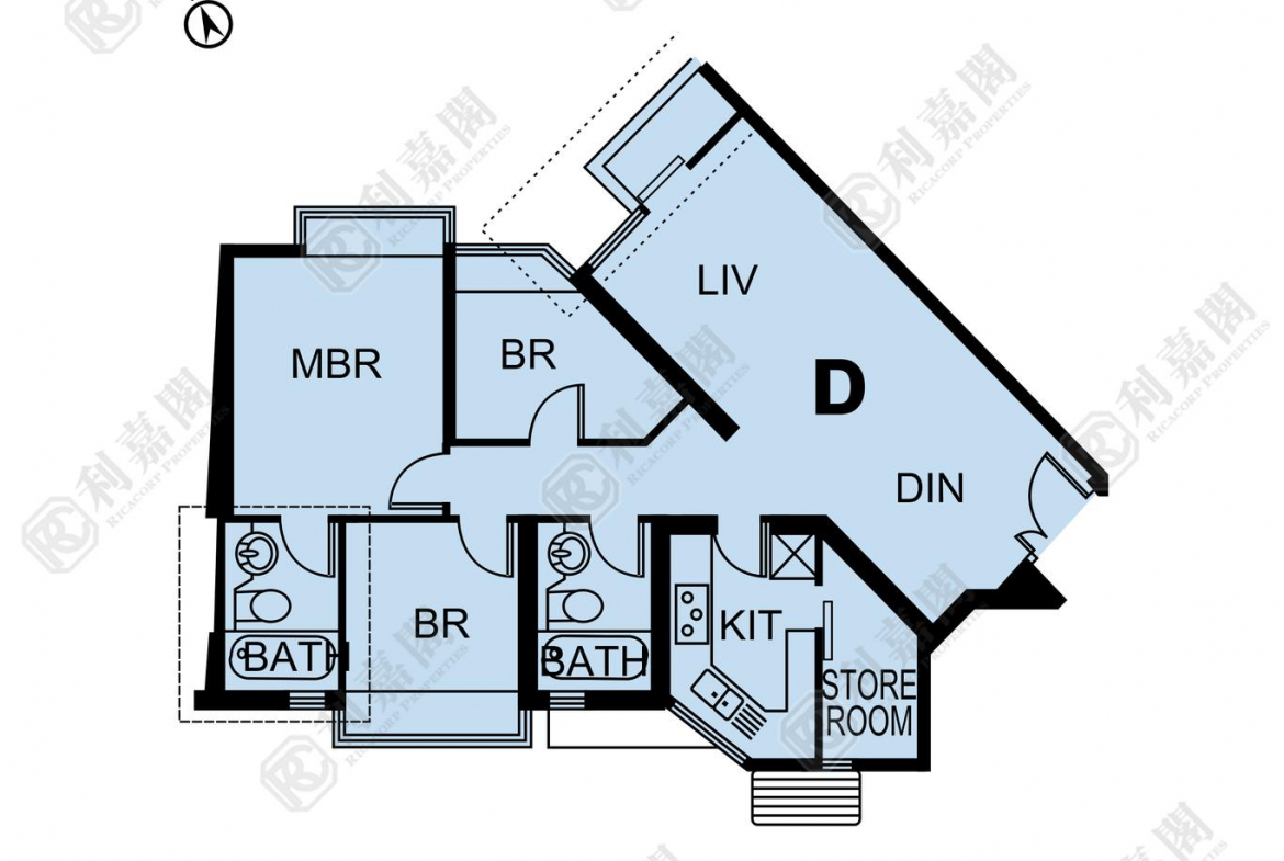 藍天海岸 1期 3座 - 28NTS – 香港北部都會區