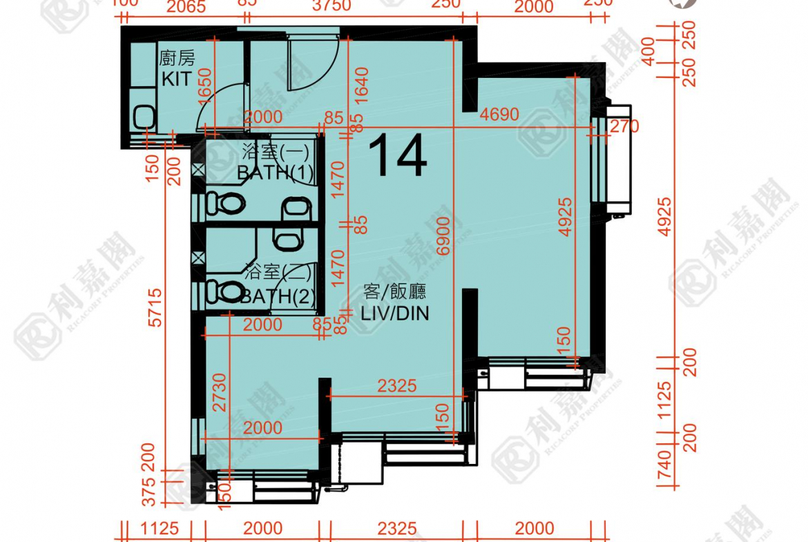 裕泰苑 A座 (裕玥閣) - 28NTS – 香港北部都會區