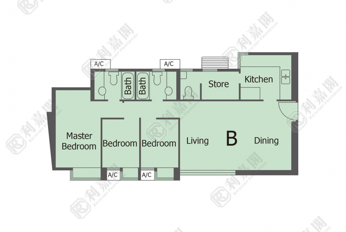 愛琴海岸 3座 - 28NTS – 香港北部都會區