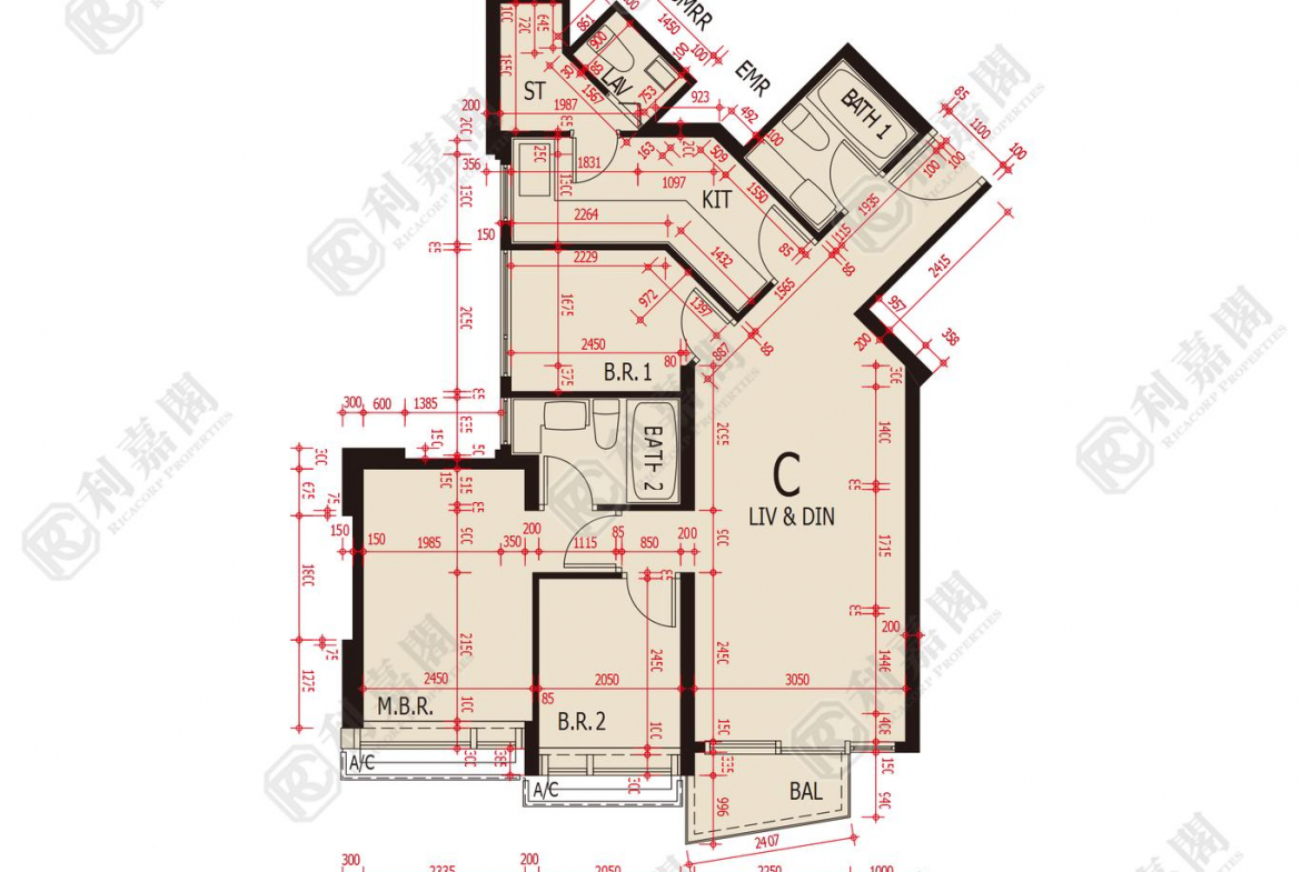海之戀 3期A 海之戀．愛炫美 2A座 - 28NTS – 香港北部都會區