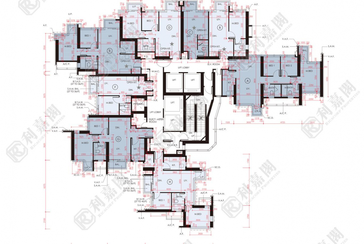 星凱．堤岸 1座 - 28NTS – 香港北部都會區