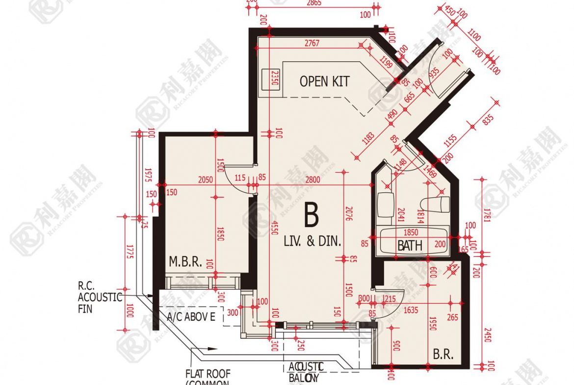 海之戀 3期A 海之戀．愛炫美 5C座 - 28NTS – 香港北部都會區
