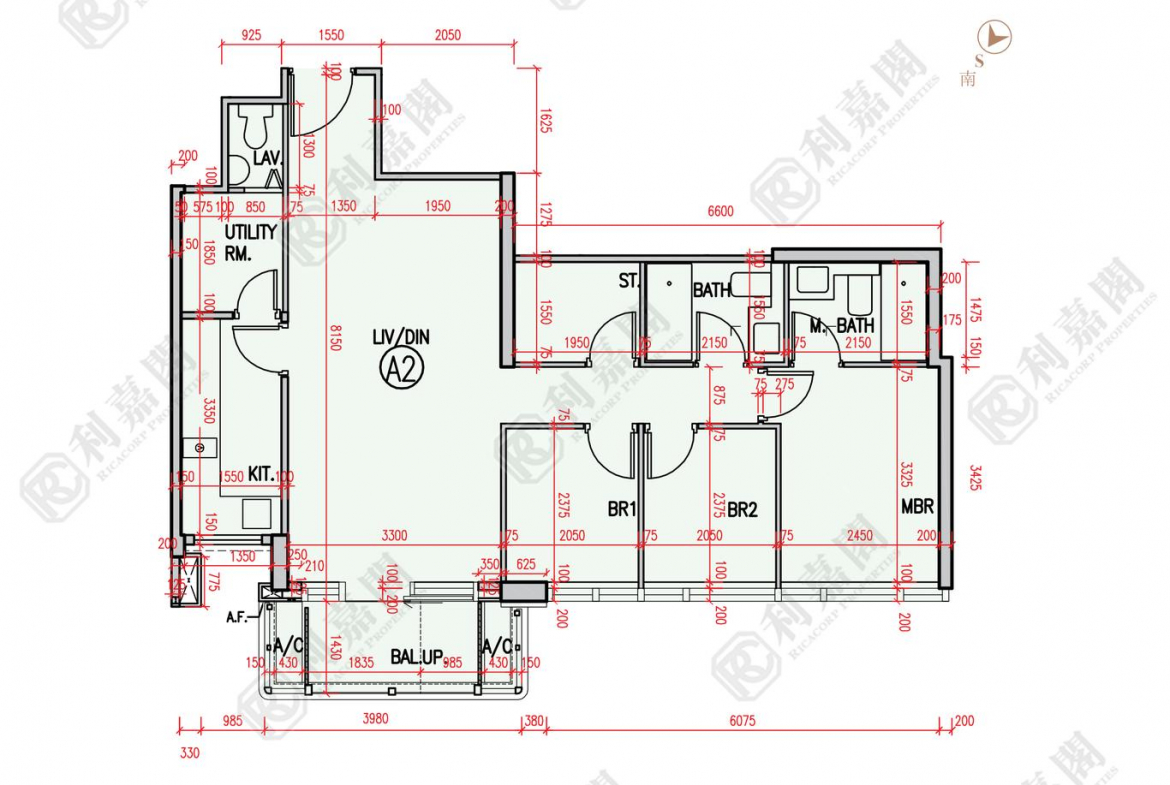 柏瓏 1B期 柏瓏 II 1座 - 28NTS – 香港北部都會區