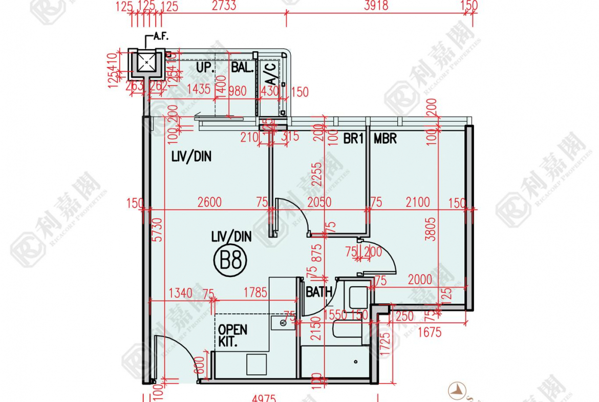 柏瓏 1B期 柏瓏 II 7座 - 28NTS – 香港北部都會區