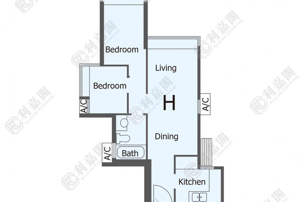 愛琴海岸 1座 - 28NTS – 香港北部都會區