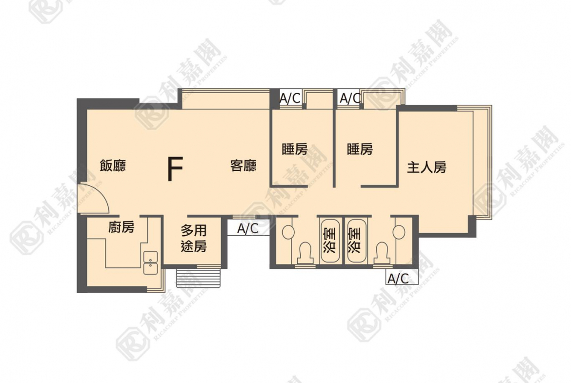 愛琴海岸 1座 - 28NTS – 香港北部都會區
