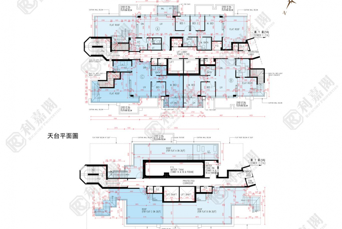 朗天峰 1座 (1B) - 28NTS – 香港北部都會區
