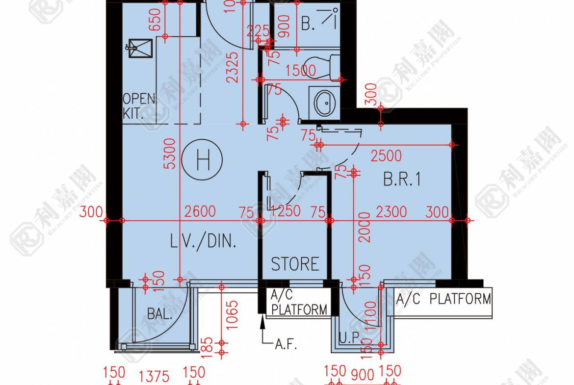 御半山 1期 1B座 - 28NTS – 香港北部都會區