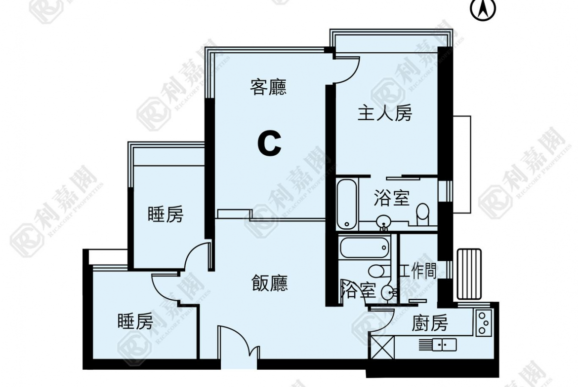 藍天海岸 1期 2座 - 28NTS – 香港北部都會區