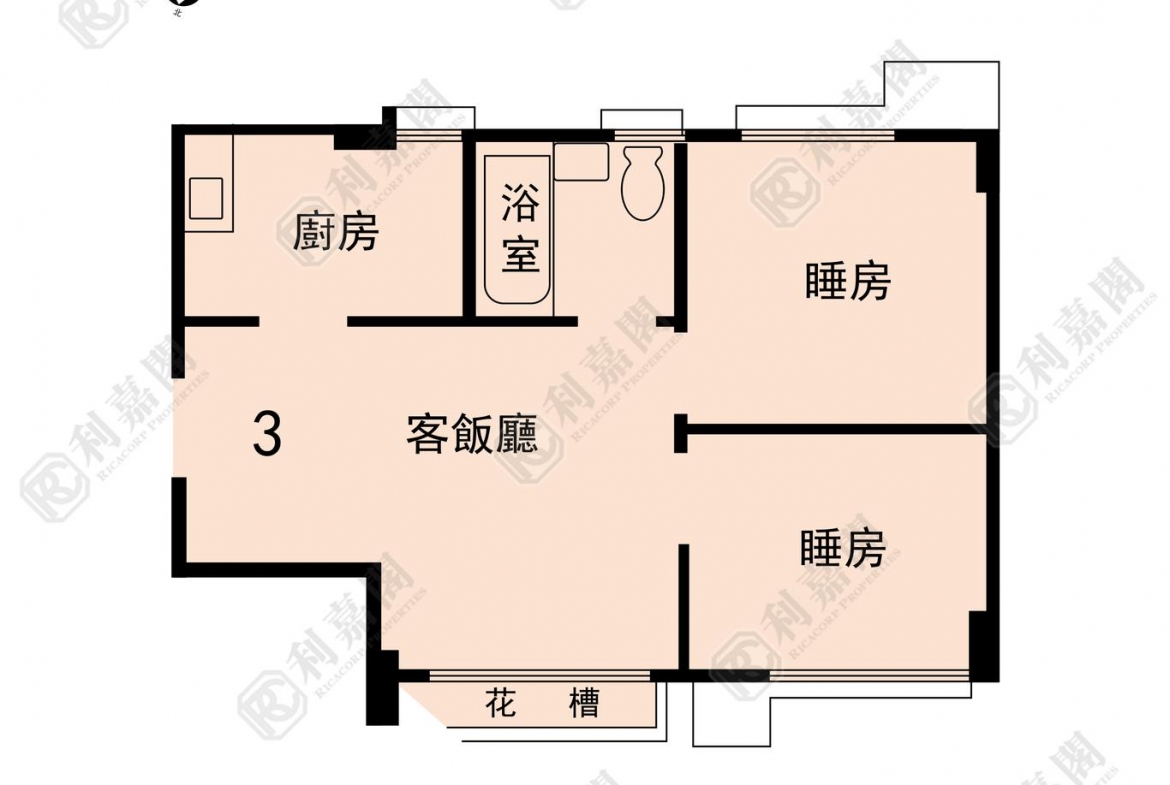 荃灣花園 如意閣 (C座) - 28NTS – 香港北部都會區