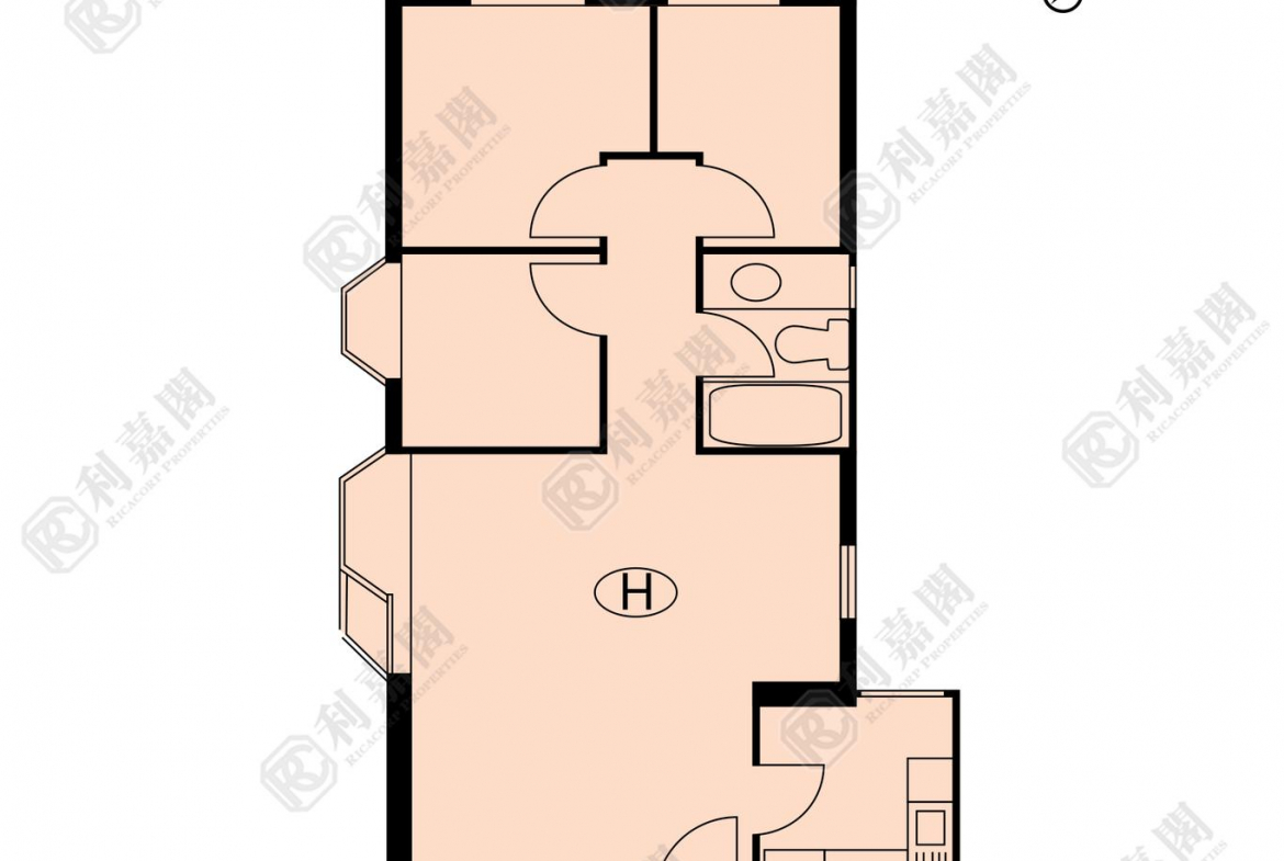 海濱花園 海珠閣 (2座) - 28NTS – 香港北部都會區