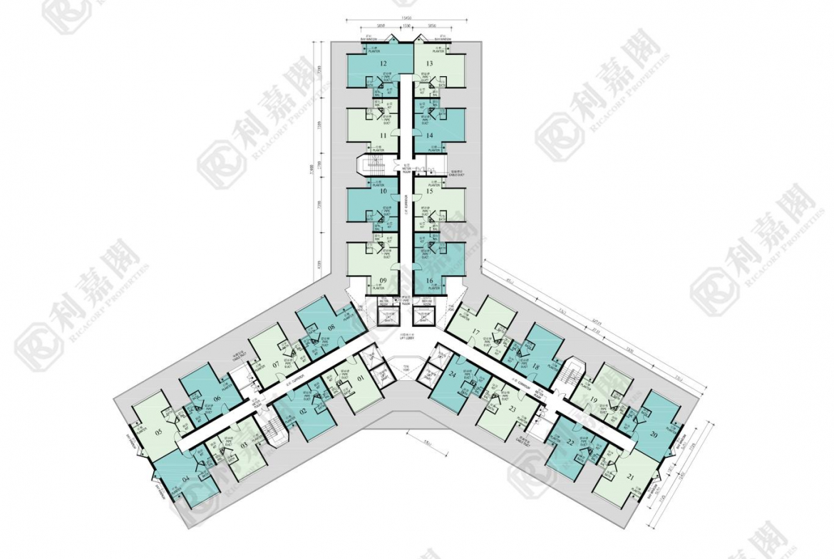 天平邨 天喜樓 (6座) - 28NTS – 香港北部都會區