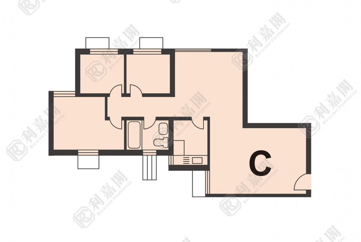 富安花園 1座 - 28NTS – 香港北部都會區