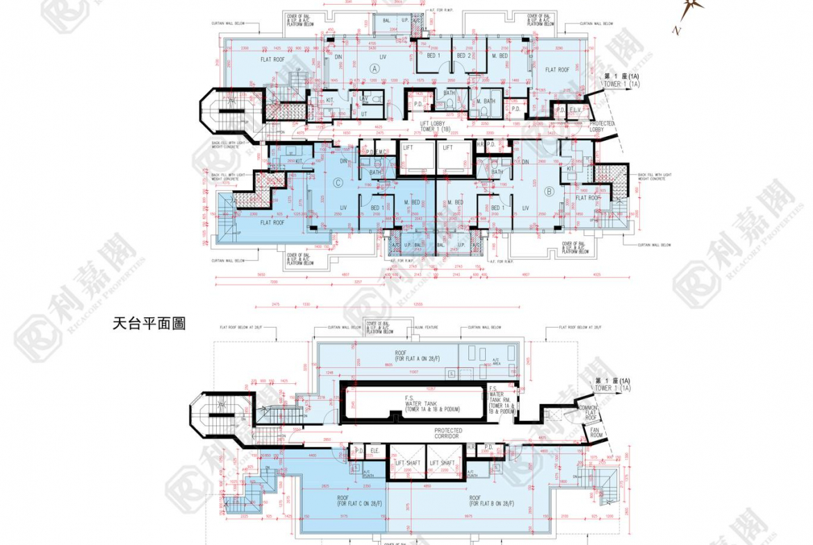 朗天峰 1座 (1B) - 28NTS – 香港北部都會區