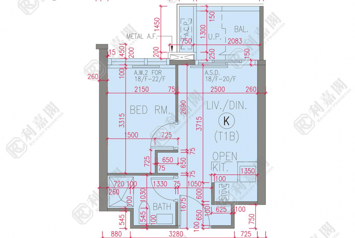黃金海灣 2期 珀岸 1座 (1B) - 28NTS – 香港北部都會區