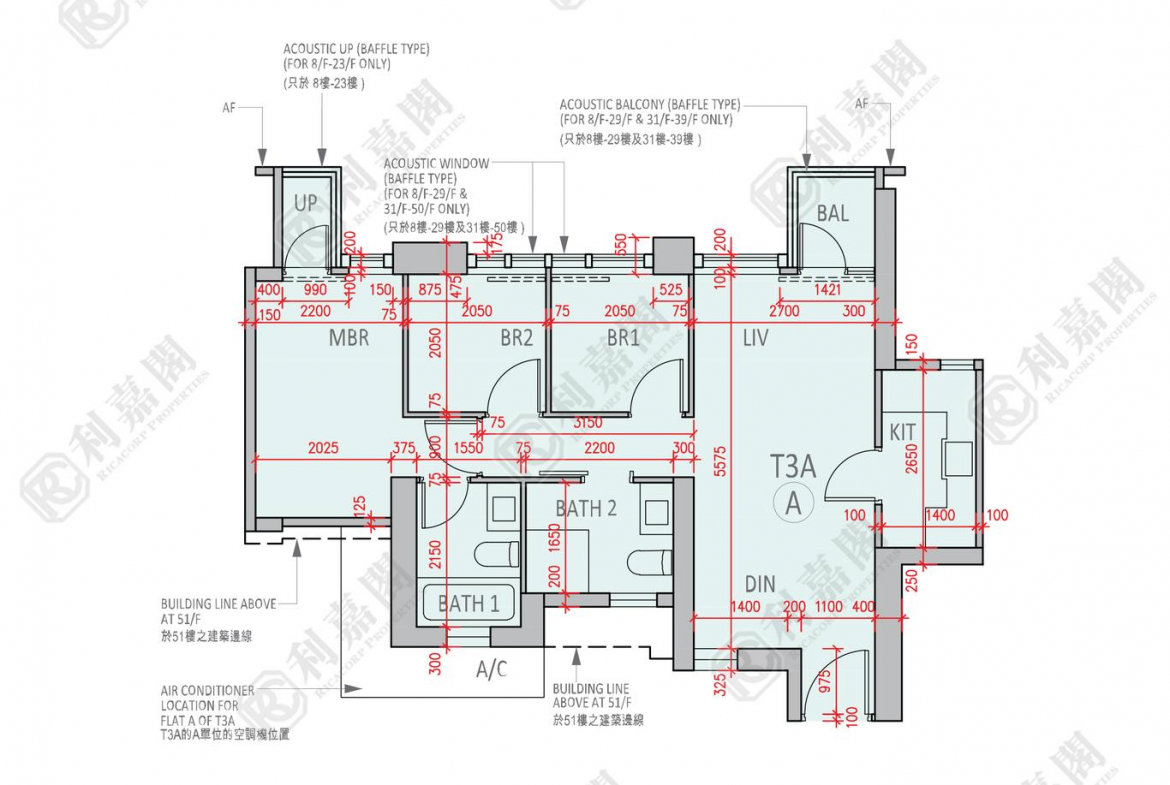 柏傲莊 1期 3座 (3A) - 28NTS – 香港北部都會區