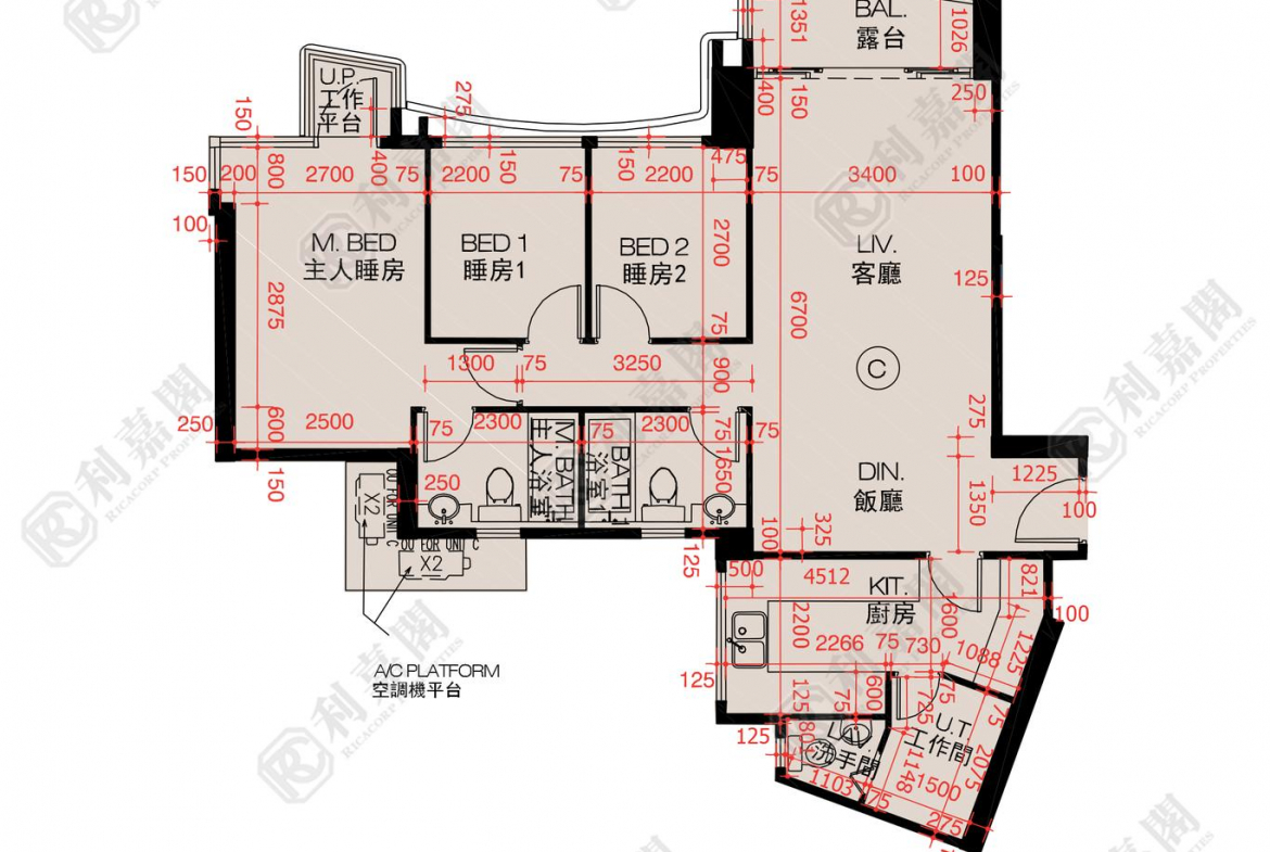 玖瓏山 傲瓏閣 第2座 - 28NTS – 香港北部都會區