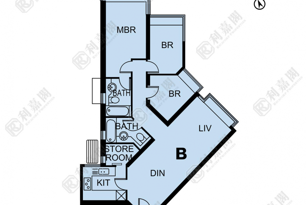 藍天海岸 1期 3座 - 28NTS – 香港北部都會區