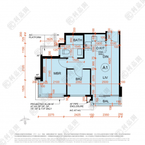 SILICON HILL UNIVERSITY HILL 2A期 漾景閣 第1座 - 28NTS – 香港北部都會區