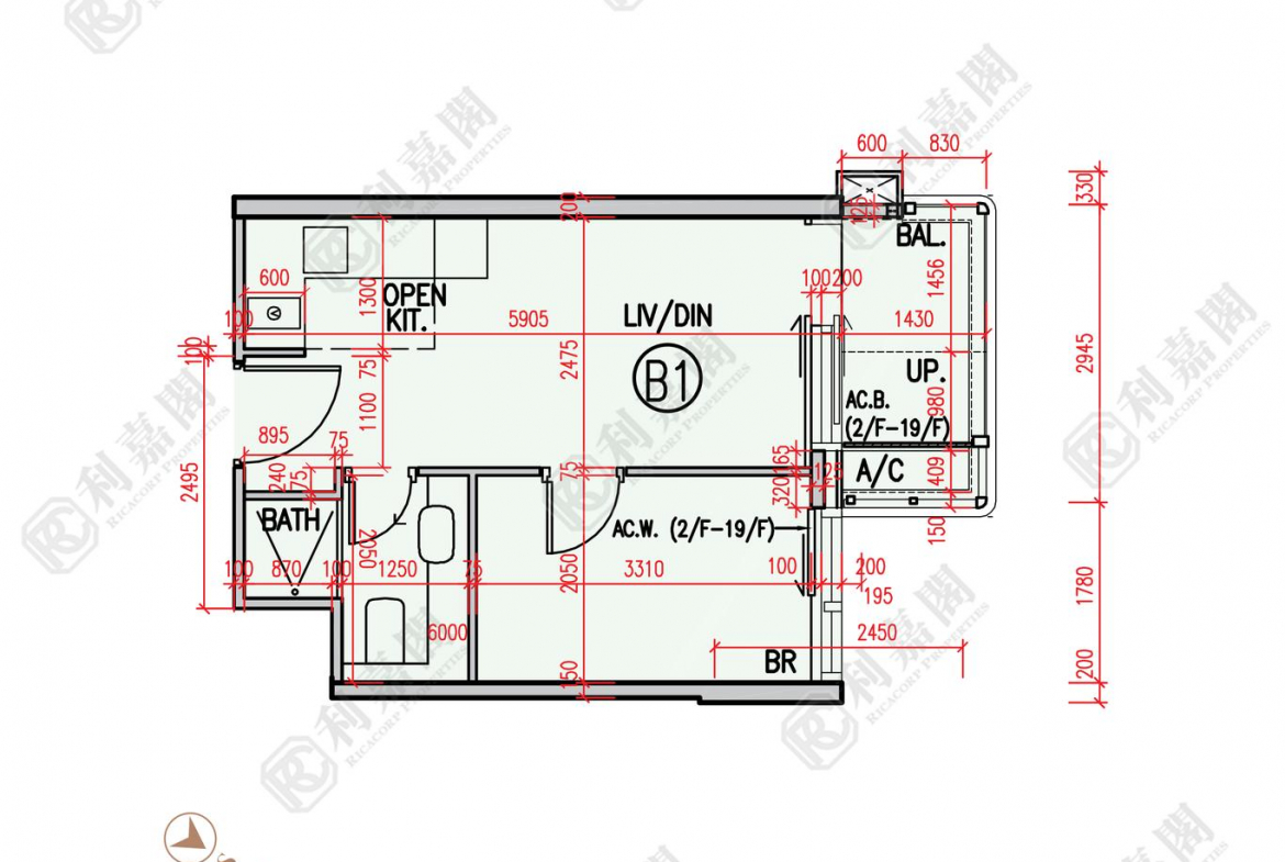 柏瓏 1A期 柏瓏 I 3座 - 28NTS – 香港北部都會區