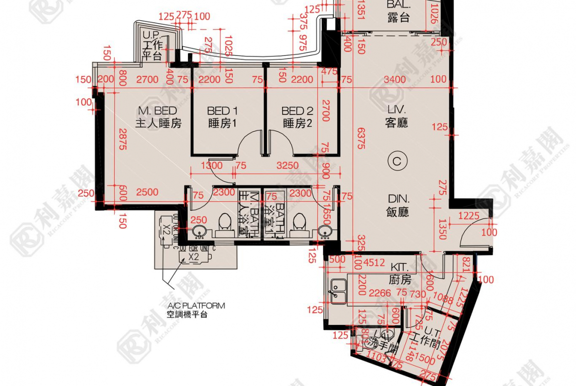 玖瓏山 傲瓏閣 第2座 - 28NTS – 香港北部都會區