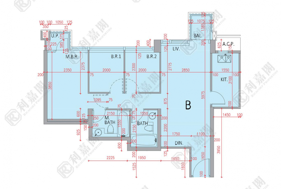 逸瓏灣8 3B座 - 28NTS – 香港北部都會區