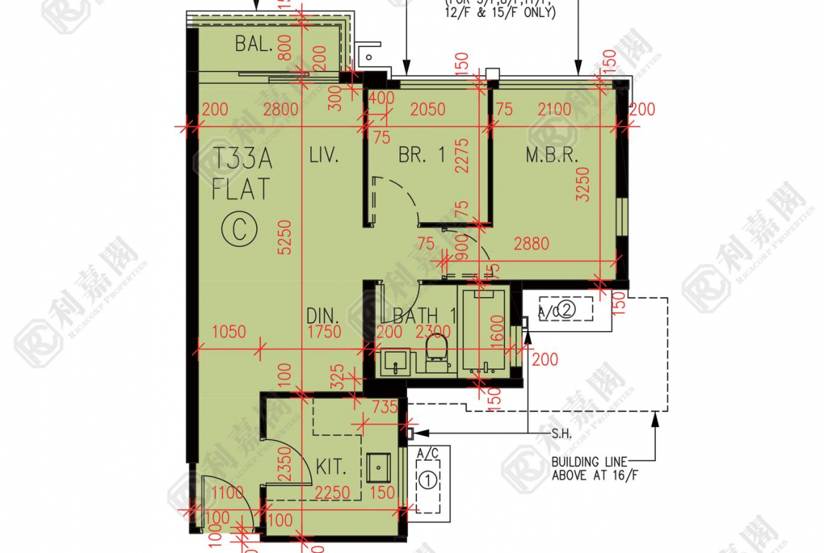 峻巒 2C期 PARK YOHO MILANO 33A座 - 28NTS – 香港北部都會區